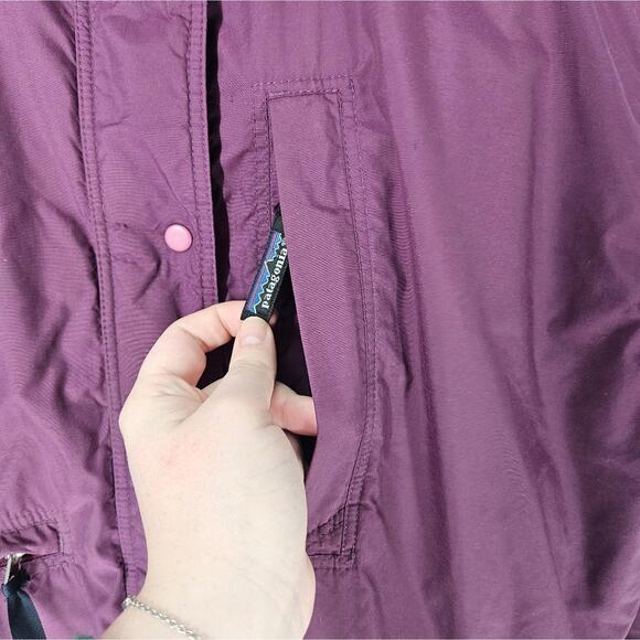 Patagonia Vintage Purple Long Multipocket Jacket M - Picture 5 of 16